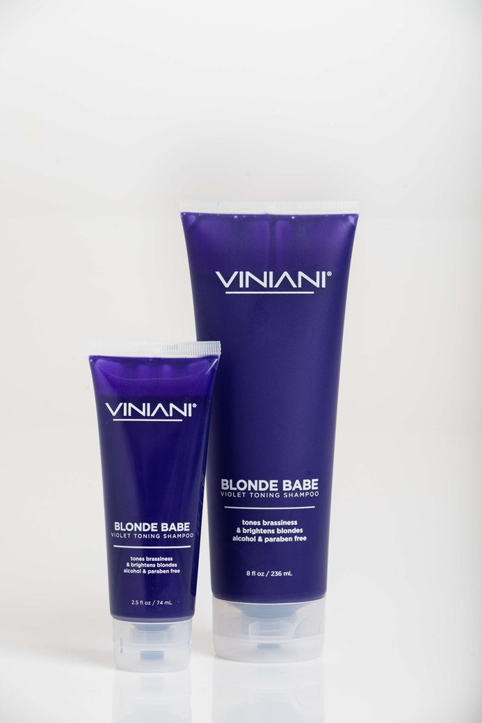 Blonde Babe Violet Toning Shampoo
